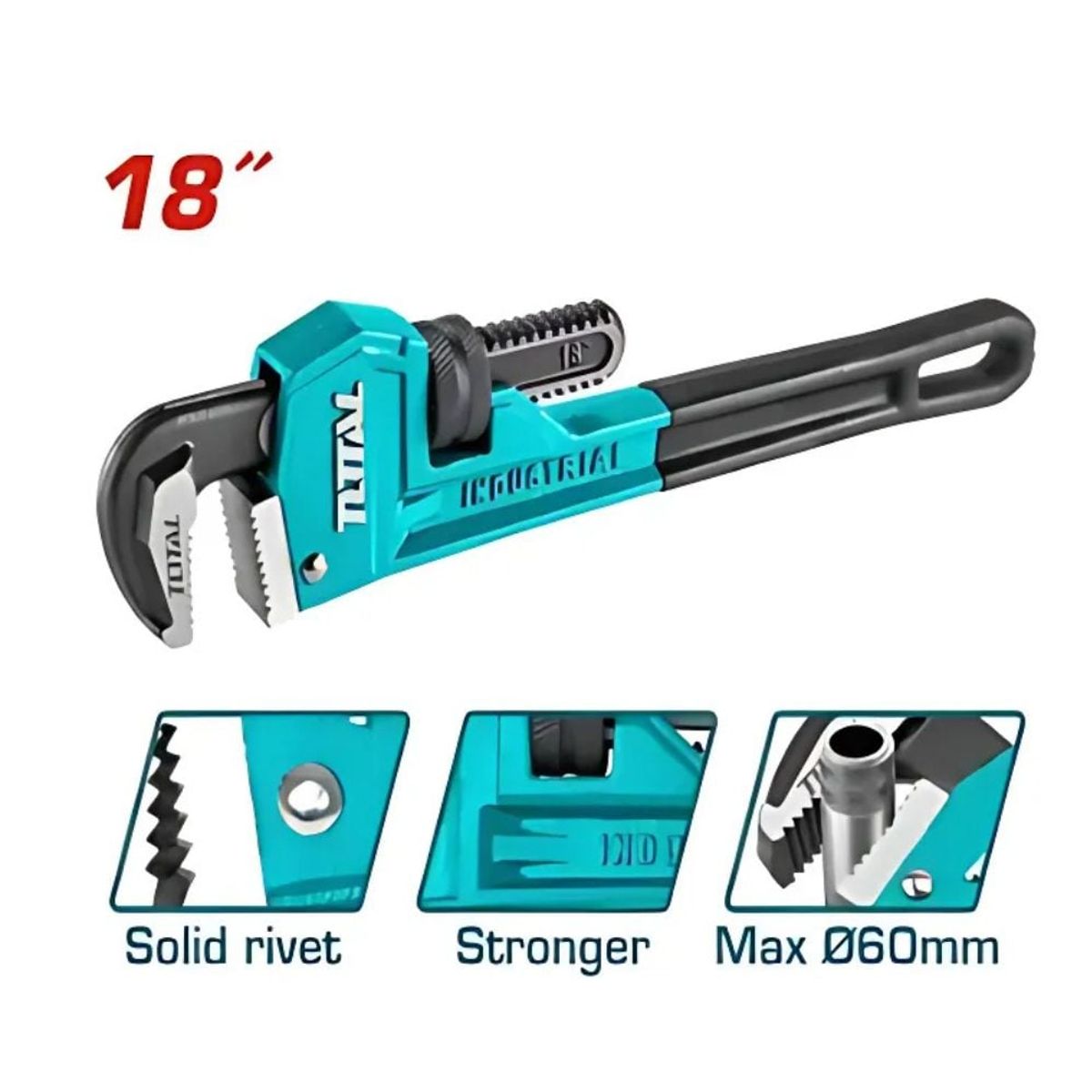 Total Tools - Llave Stillson De 18 Pulgadas Total THT171186