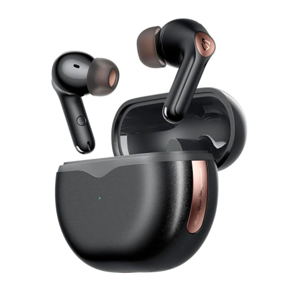 SOUNDPEATS - Adifonos Soundpeats Air4 Pro ANC 26h Negro