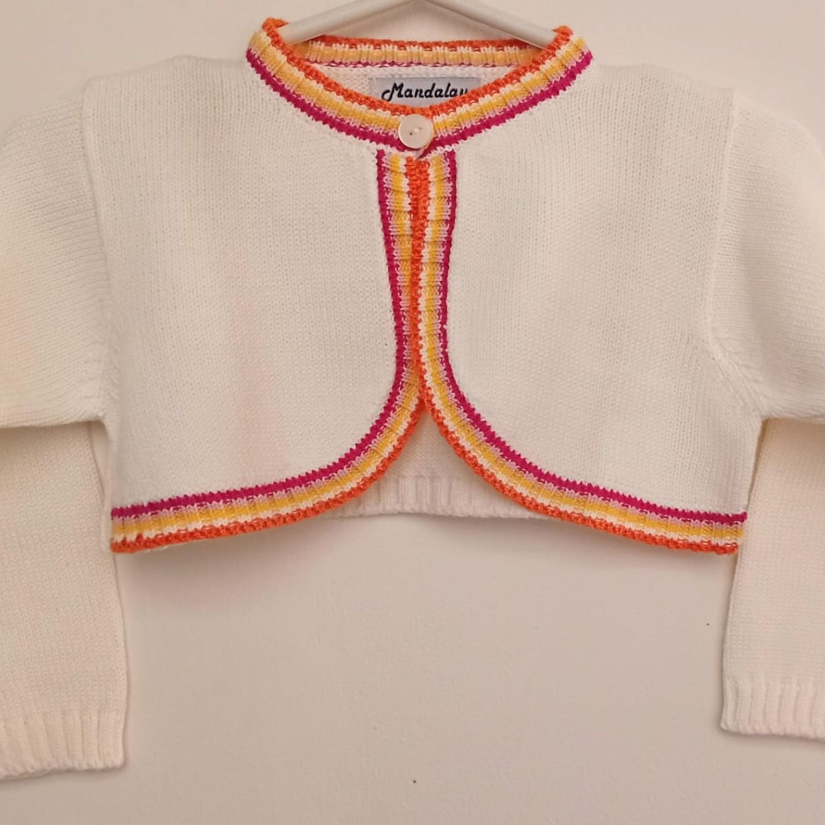 GENERICO - Bolero Chaqueta Corta Modelo Arcoiris