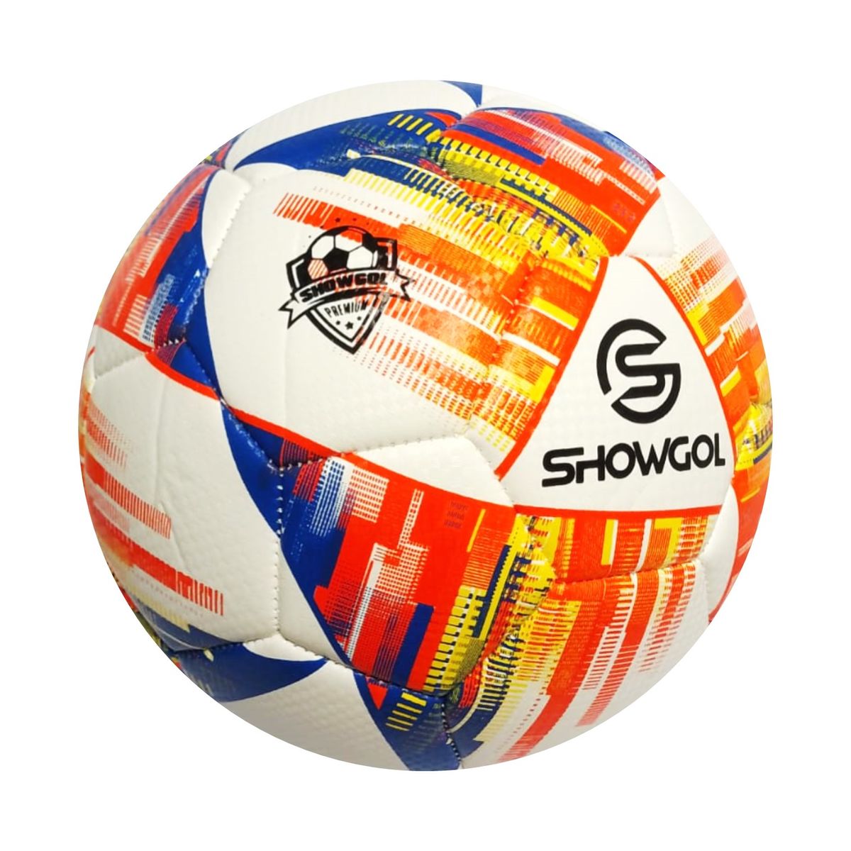 SHOWGOL - PELOTA PARA FÚTBOL TALLA #4 CUERO PVC FOAM 3.5 MM SHOWGOL