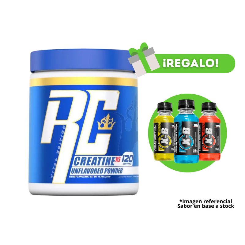 RONNIE COLEMAN - CREATINA MONOHIDRATADA RONNIE COLEMAN 300G + X-B