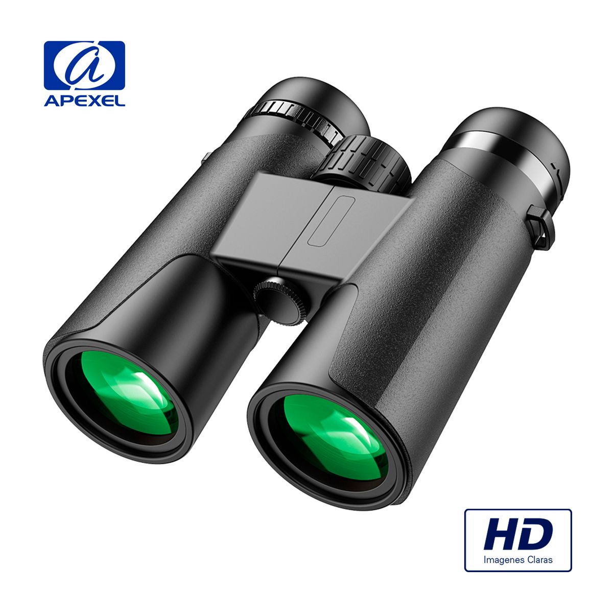 APEXEL - Binocular RB10X42 Prisma BAK4 104 - 1000m Negro
