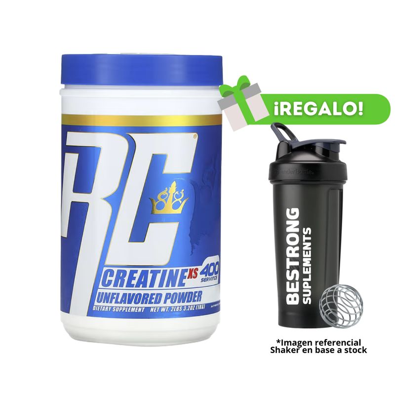 RONNIE COLEMAN - CREATINA MONOHIDRATADA RONNIE COLEMAN 1KG + SHAKER