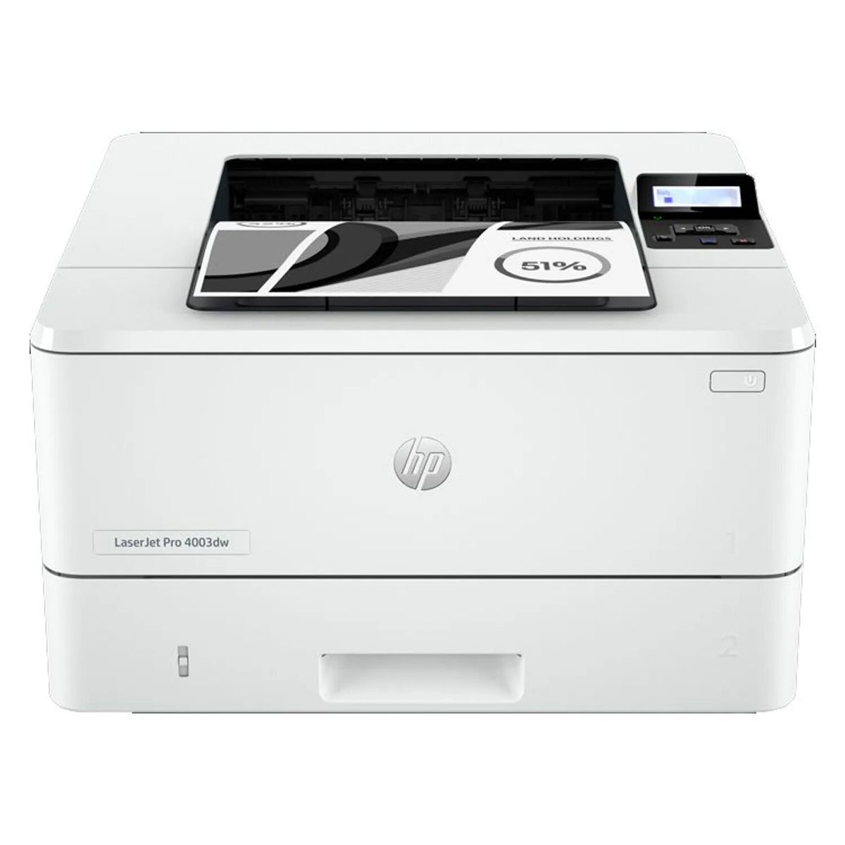 HP - Impresora HP LaserJet Pro 4003dw Monocromática wifi duplex