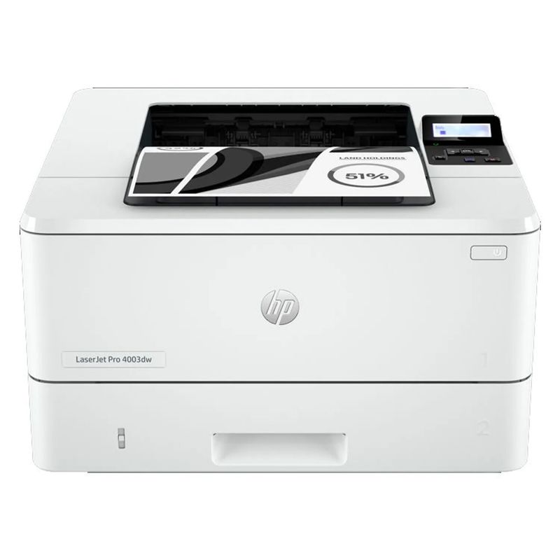 HP - Impresora HP LaserJet Pro 4003dw Monocromática wifi duplex