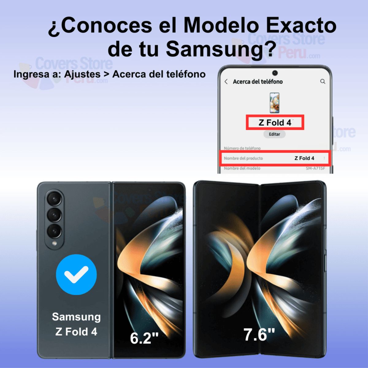 GENERICO - Mica para Samsung Z Fold 4 Film Hydrogel Antishock Transparente