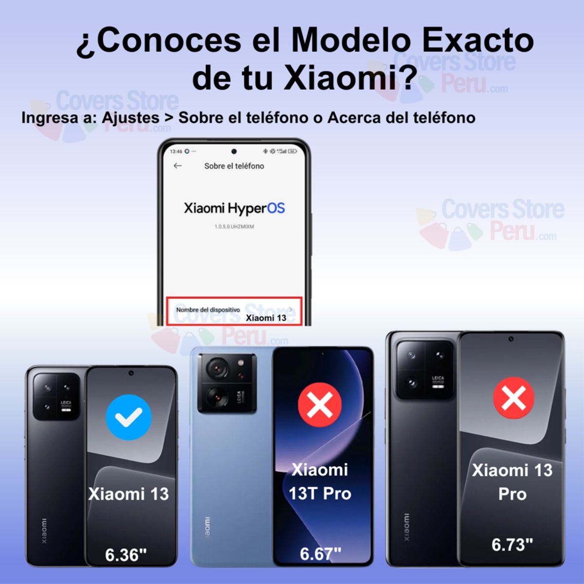 GENERICO - Mica para Xiaomi 13 Film Hydrogel Antishock Transparente