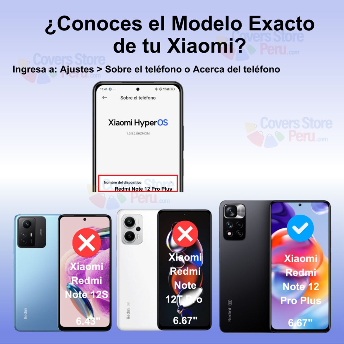 GENERICO - Mica para Xiaomi Redmi Note 12 Pro Plus Film Hydrogel Antishock