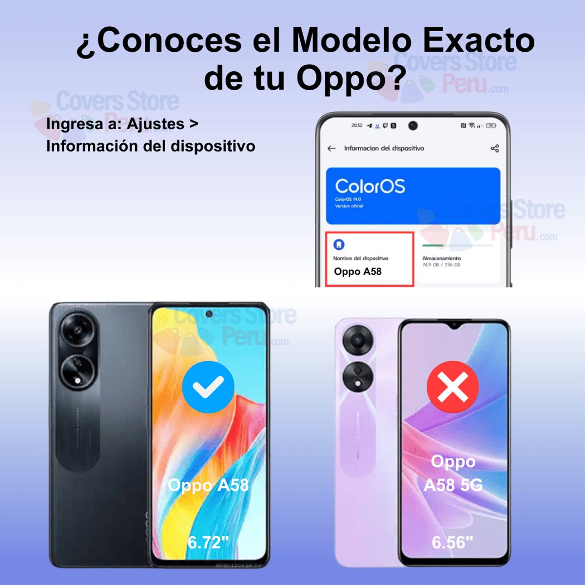 GENERICO - Mica para Oppo A58 4G Film Hydrogel Antishock Transparente
