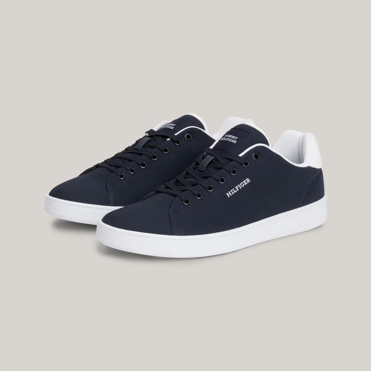 TOMMY HILFIGER - ZAPATILLAS COURT CUPSOLE PIQUE TEXTILE TH