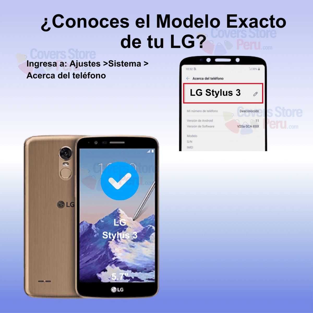 GENERICO - Mica para Lg Stylus 3 Film Hydrogel Antishock Transparente