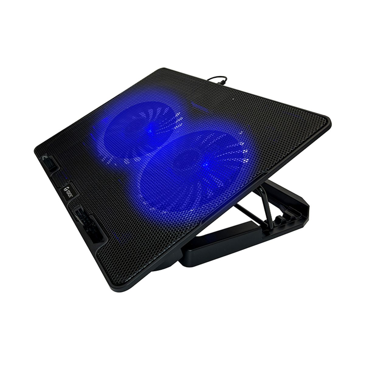 TEROS - Cooler para Laptop Teros con doble ventilador - 2 puerto USB 15.6"