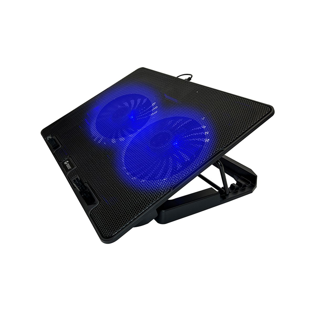 TEROS - Cooler para Laptop Teros con doble ventilador - 2 puerto USB 15.6"