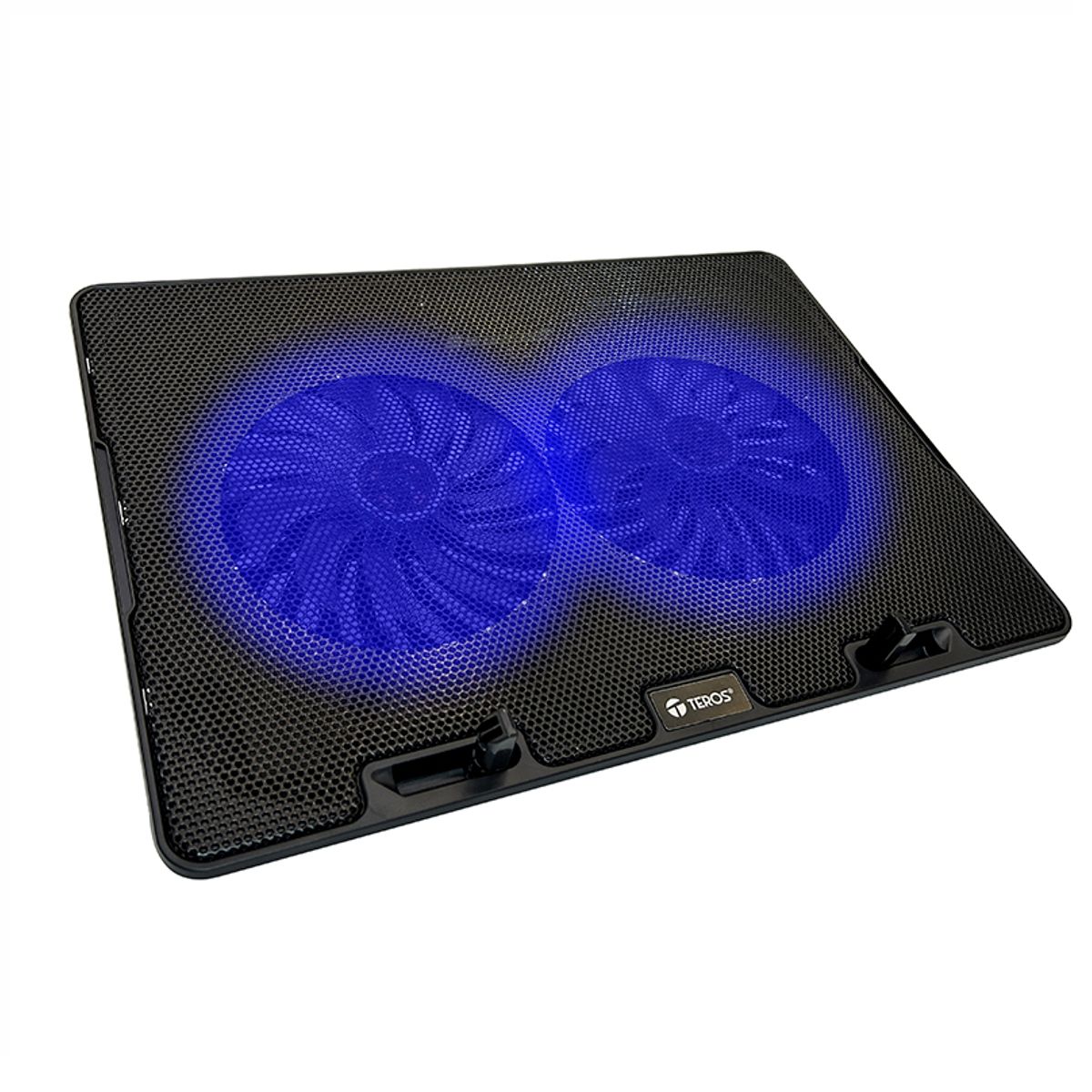 TEROS - Cooler para Laptop Teros con doble ventilador - 2 puerto USB 15.6"
