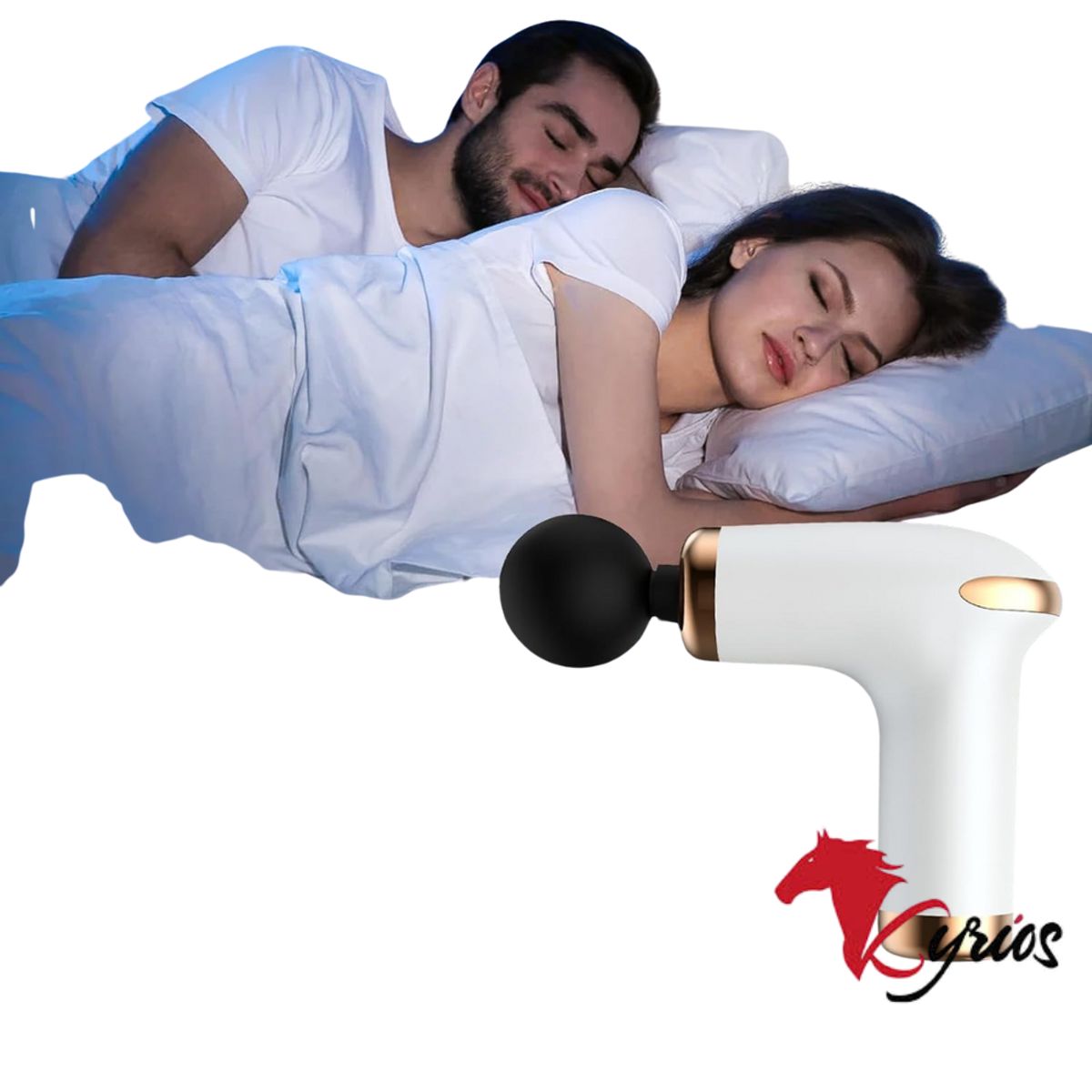 NO LOGO - Masajeador Modelo Pistola Con Percusión Massage Gun