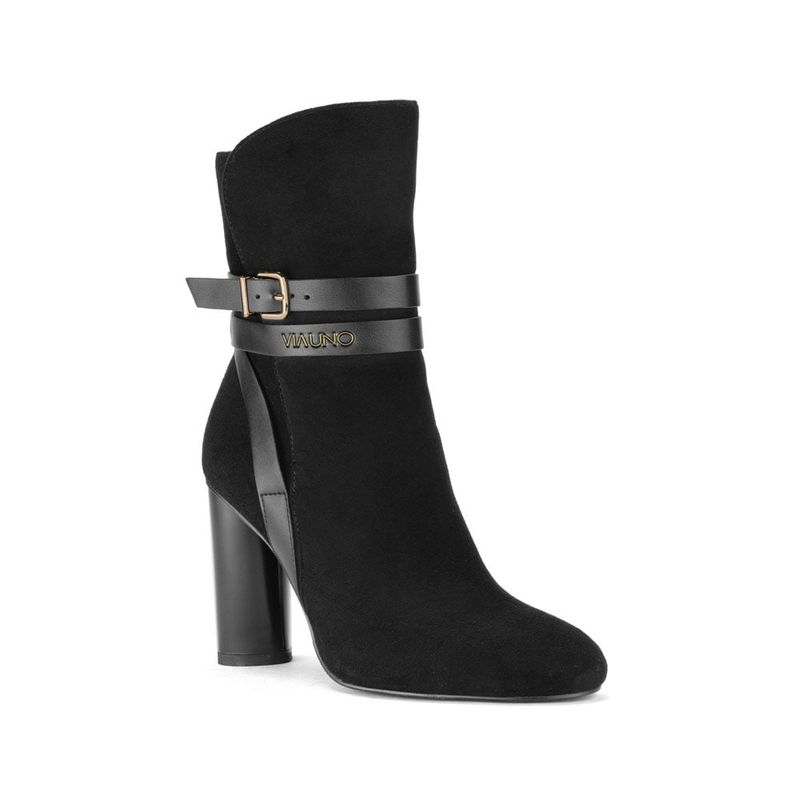VIA UNO - Botin Via Uno A1132-X988 Black - Mujer