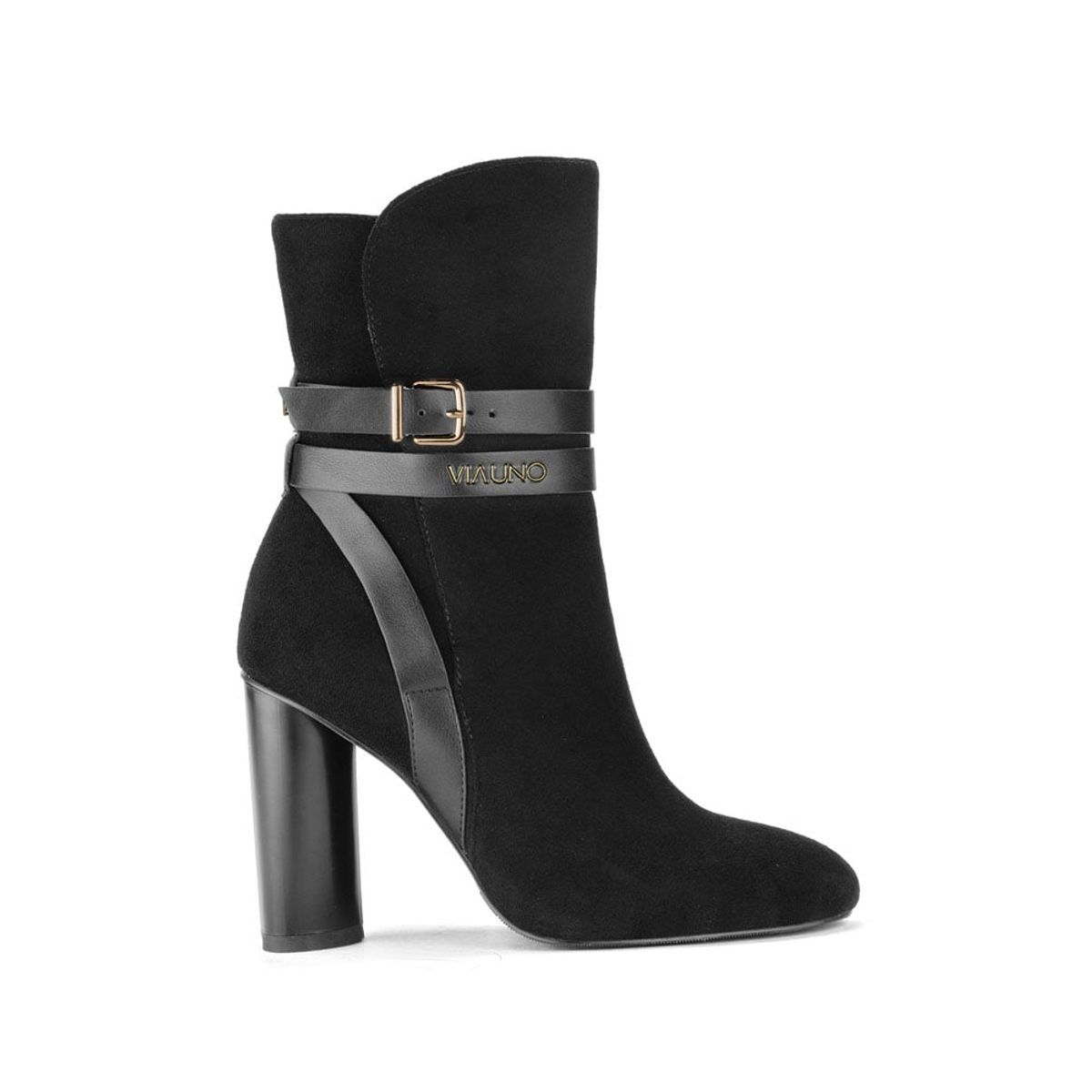 VIA UNO - Botin Via Uno A1132-X988 Black - Mujer