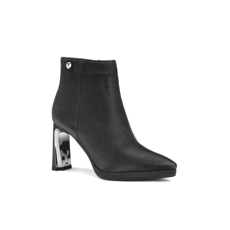 VIA UNO - Botin Via Uno A702-X060 Black - Mujer