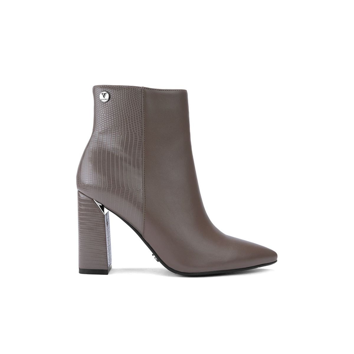 VIA UNO - Botin Via Uno Bk76-H651 Dark Khaki - Mujer