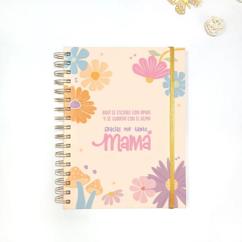 GENERICO - Cuaderno Cuadriculado A5 Mamá - Feliz Impresion