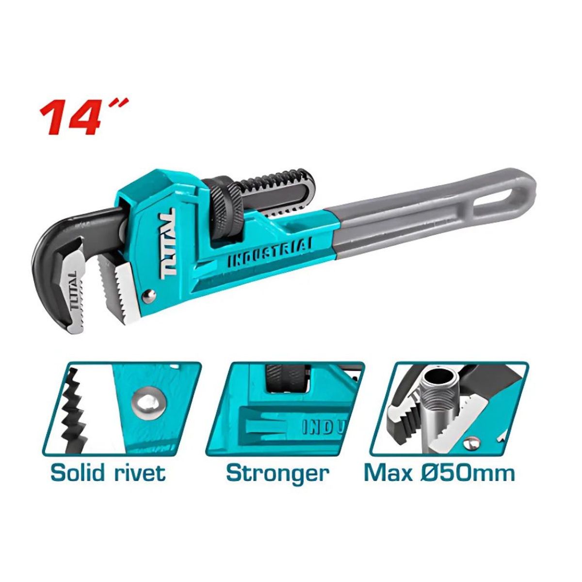Total Tools - Llave Stillson De 14 Pulgadas Total THT171146