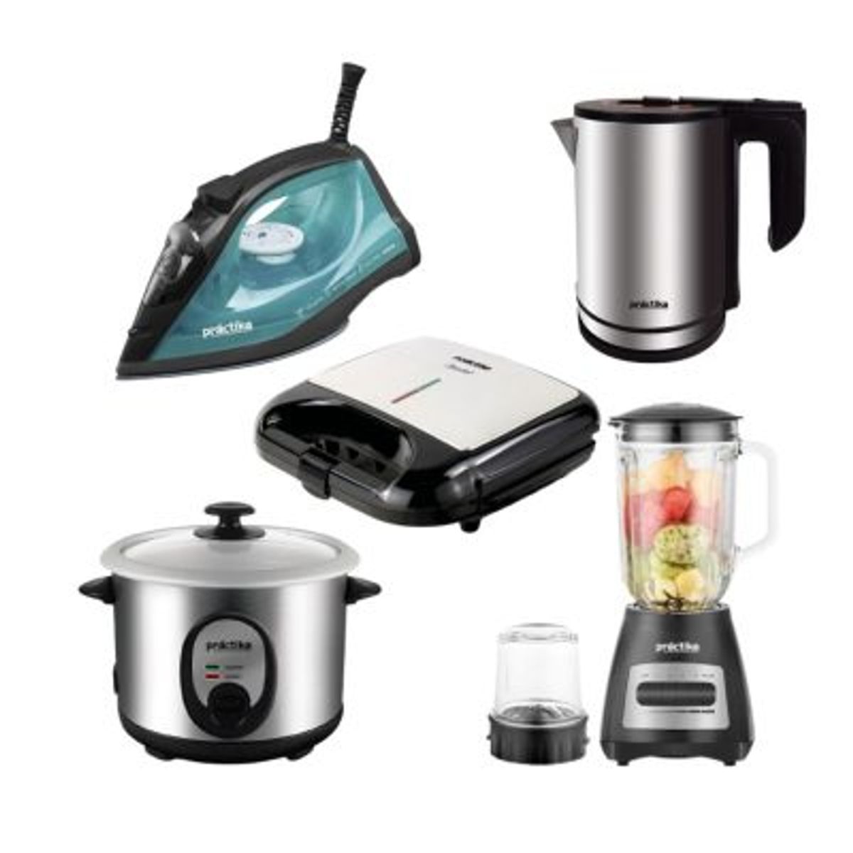 PRAKTICA - Combo Practika BLW 450+INOX 18L +POM 1K+NOVA+GRIL