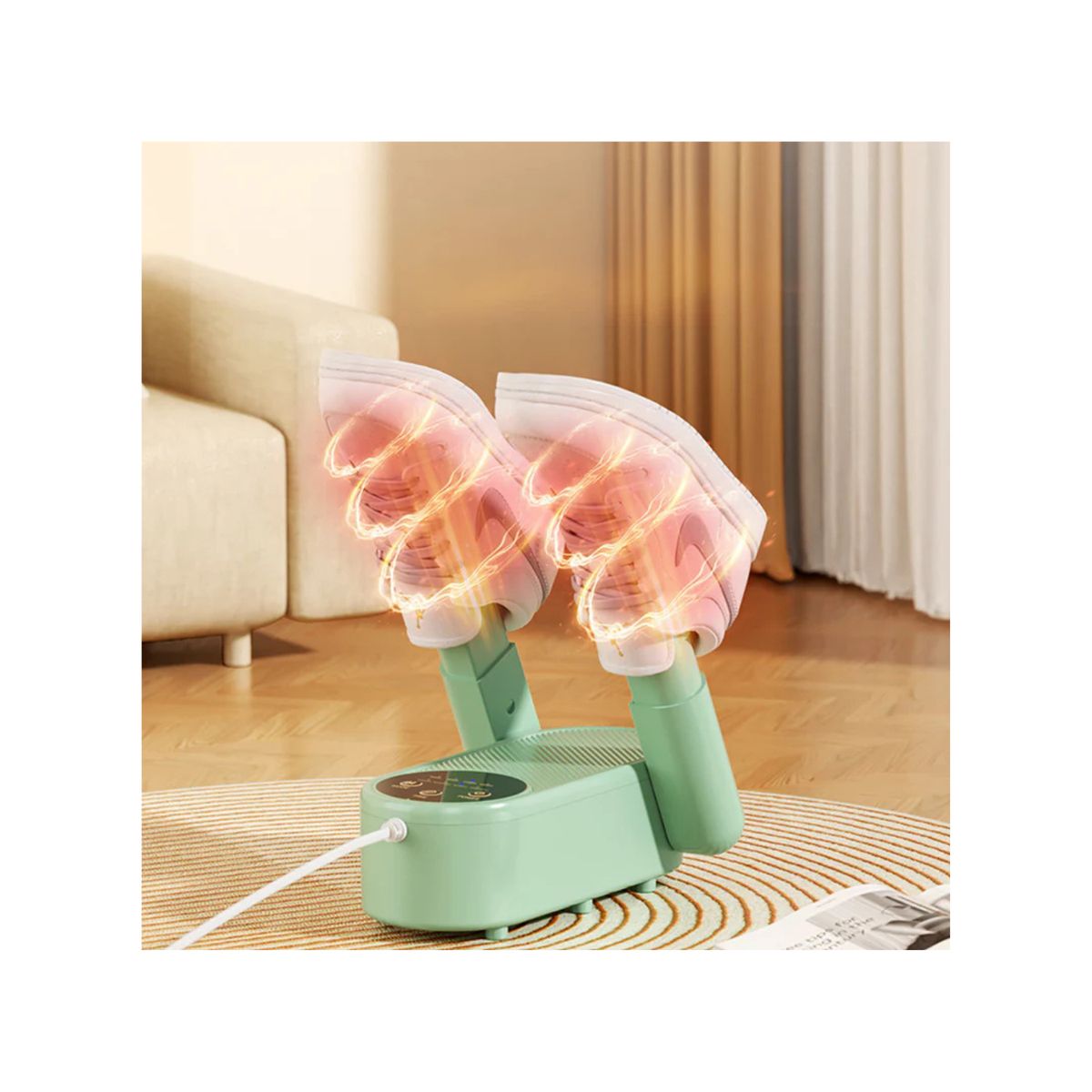 OEM - Secador de Zapatillas Eléctrico + Plantilla Elevadora de 6cm