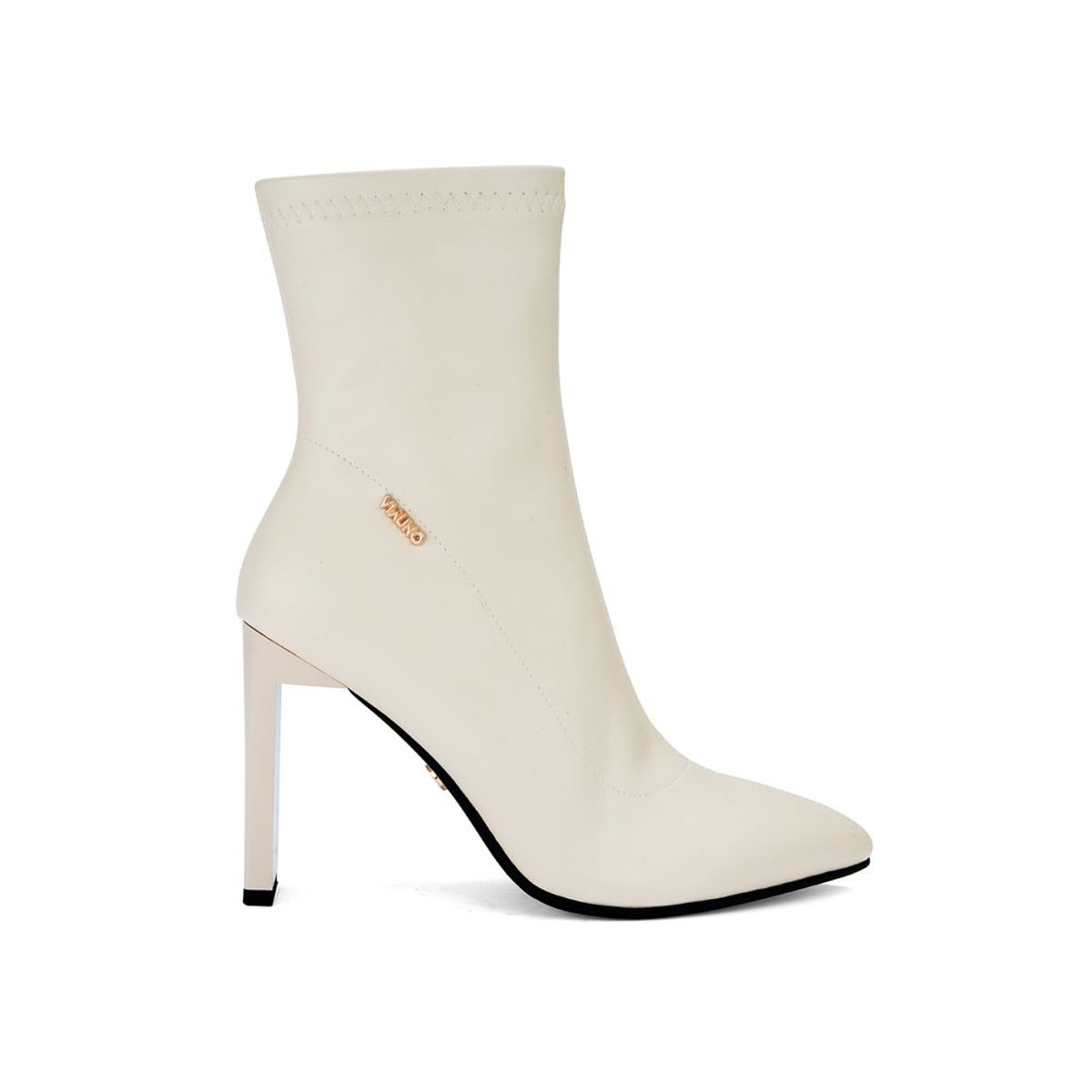 VIA UNO - Botin Via Uno Df2823-R127 Beige - Mujer