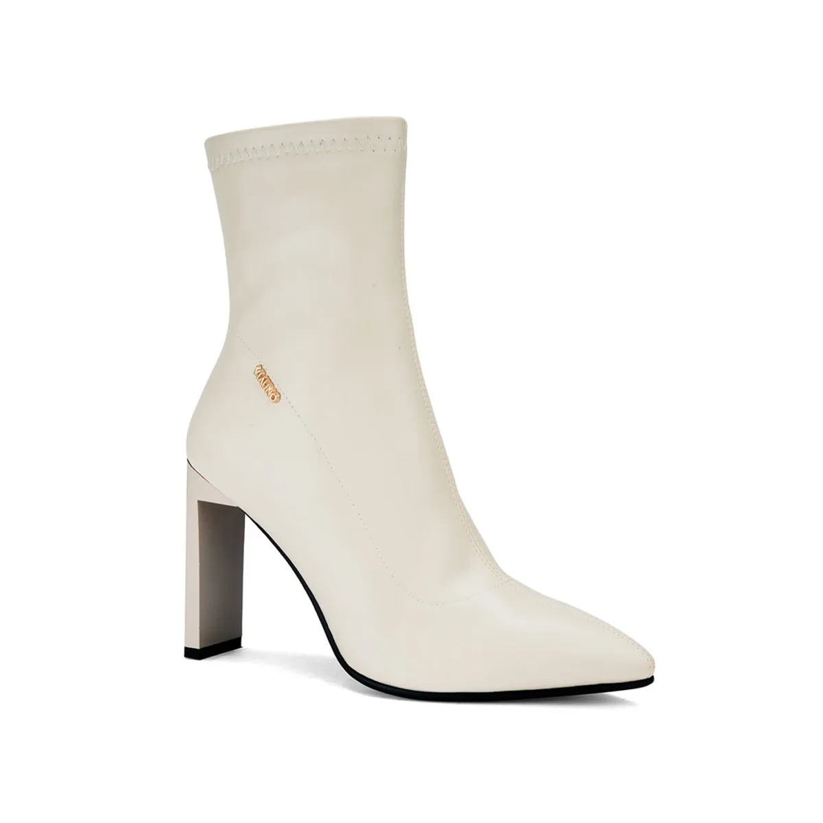 VIA UNO - Botin Via Uno Df2823-R127 Beige - Mujer