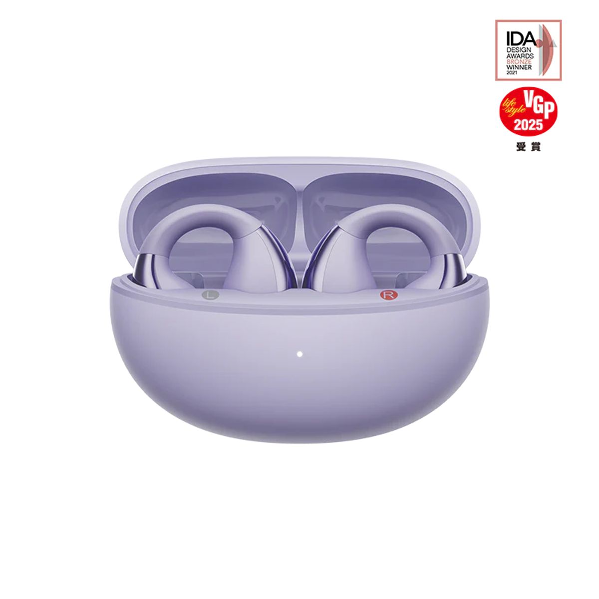 QCY - QCY - Audífonos Deportivos Crossky C30 Oreja Abierta BT54 IPX4 cClip - Púrpura