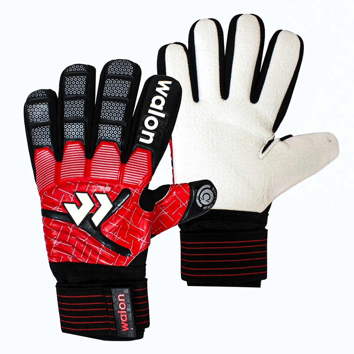 WALON - GUANTES DE ARQUERO ADULT ROJO N9