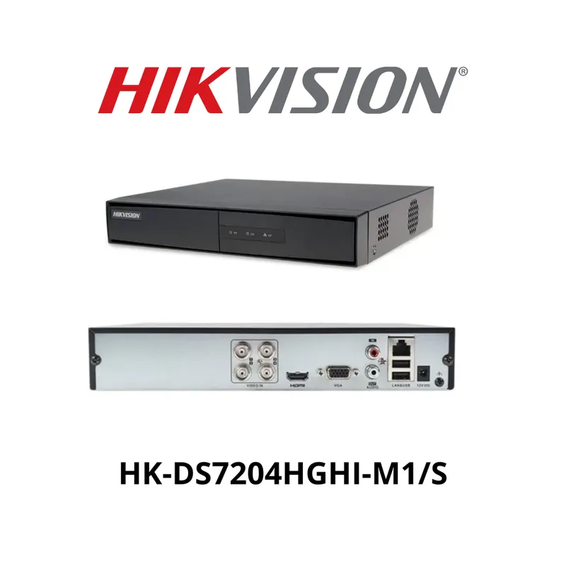HIKVISION - DVR 4 LITE HK-DS7204HGHI-M1/S