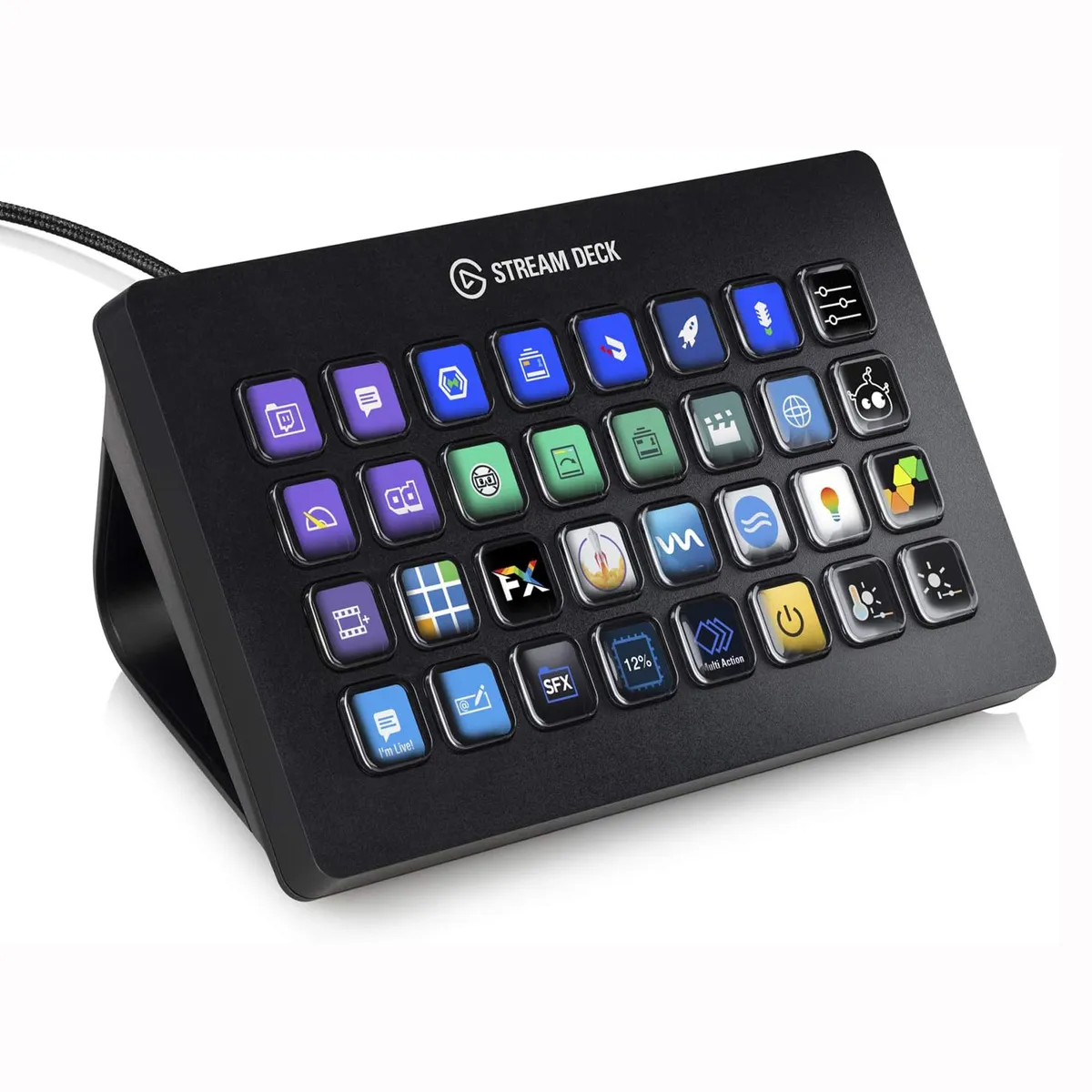 ELGATO - Elgato Stream Deck XL - Control de Estudio 32 Teclas