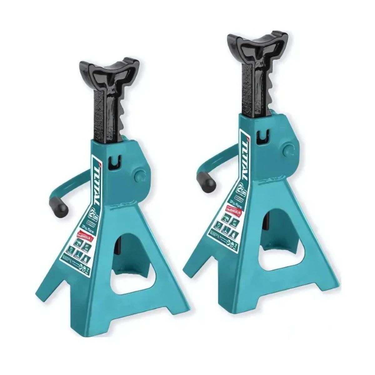 TOTAL TOOLS - CABALLETE 2 TONELADAS ALTURA 250-380MM INDUSTRIAL - THJS0201