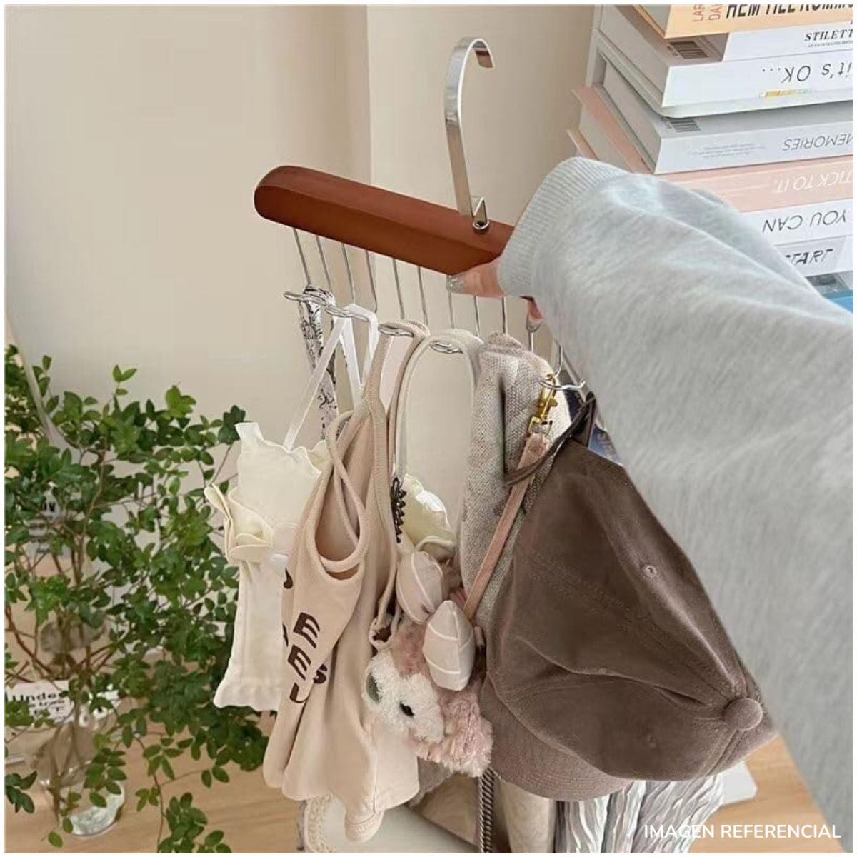 INSPIRA MARKET - Perchero colgador organizador de corbata ropa Pack x2