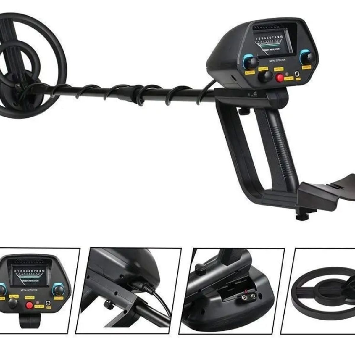 GENERICO - DETECTOR DE METAL ORO JOYAS MONEDAS MD4080