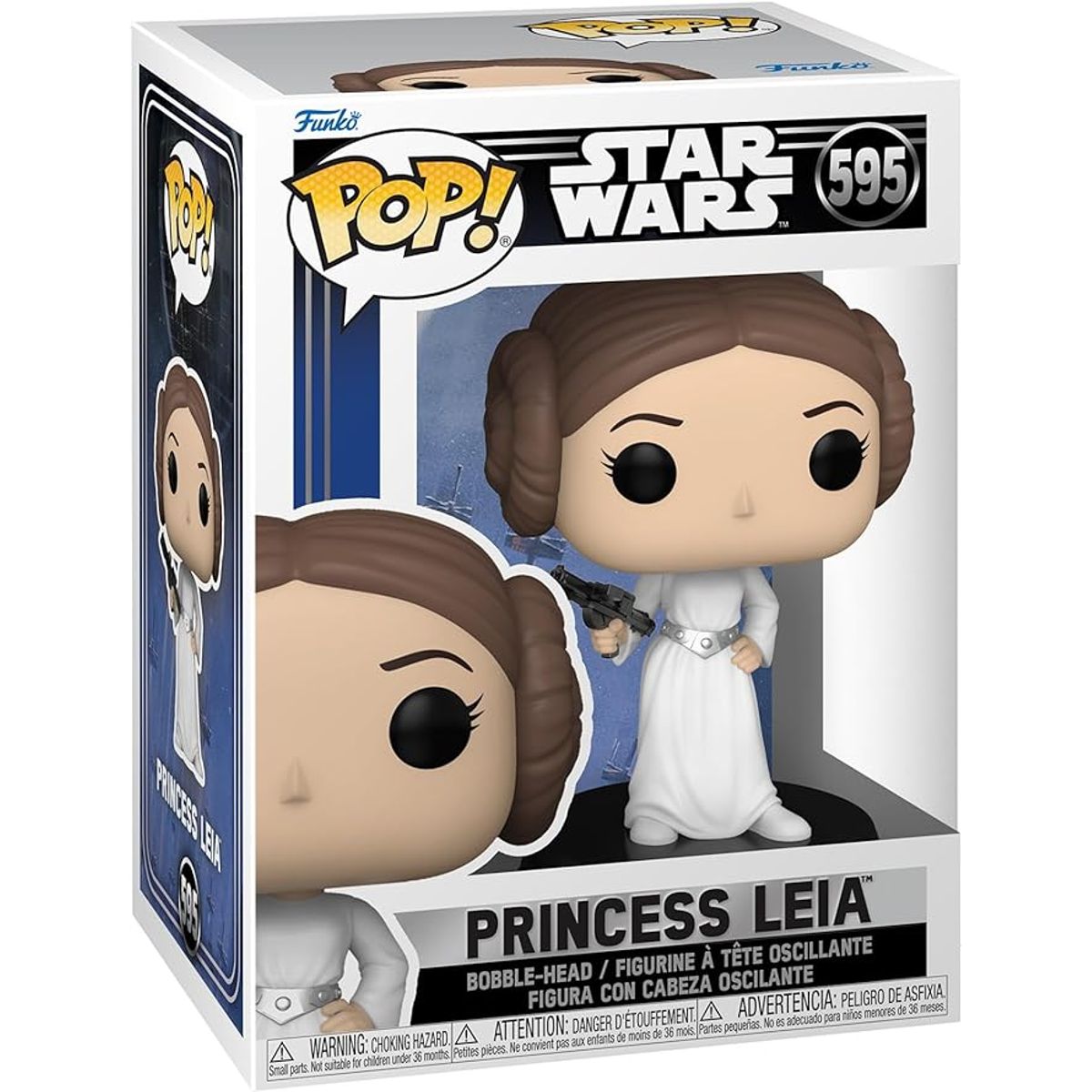 FUNKO - Funko Pop Princesa Leia Star Wars 595