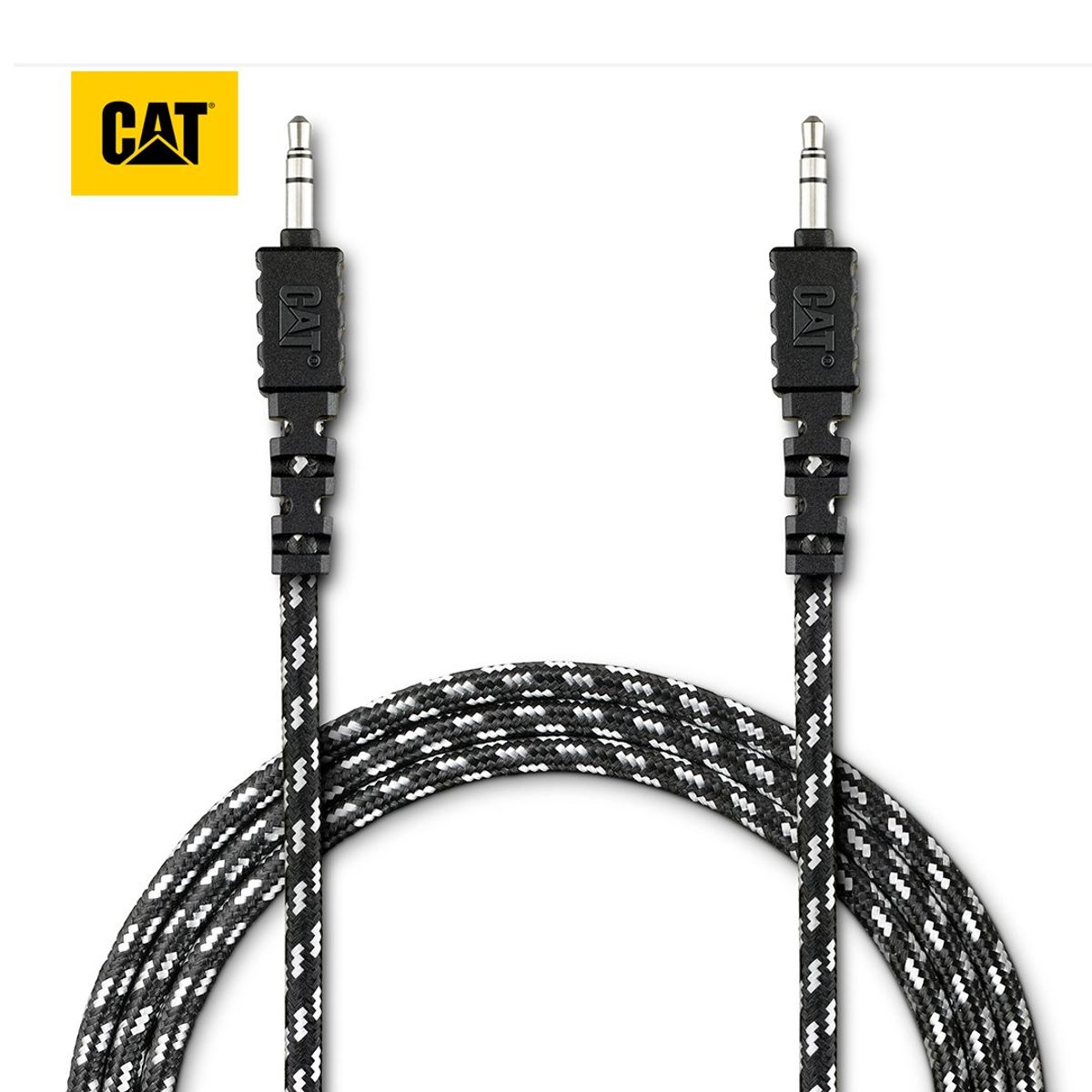 CAT - Cable Auxiliar De Audio Resistente 3.5 mm a 3.5 mm 1.8 metros