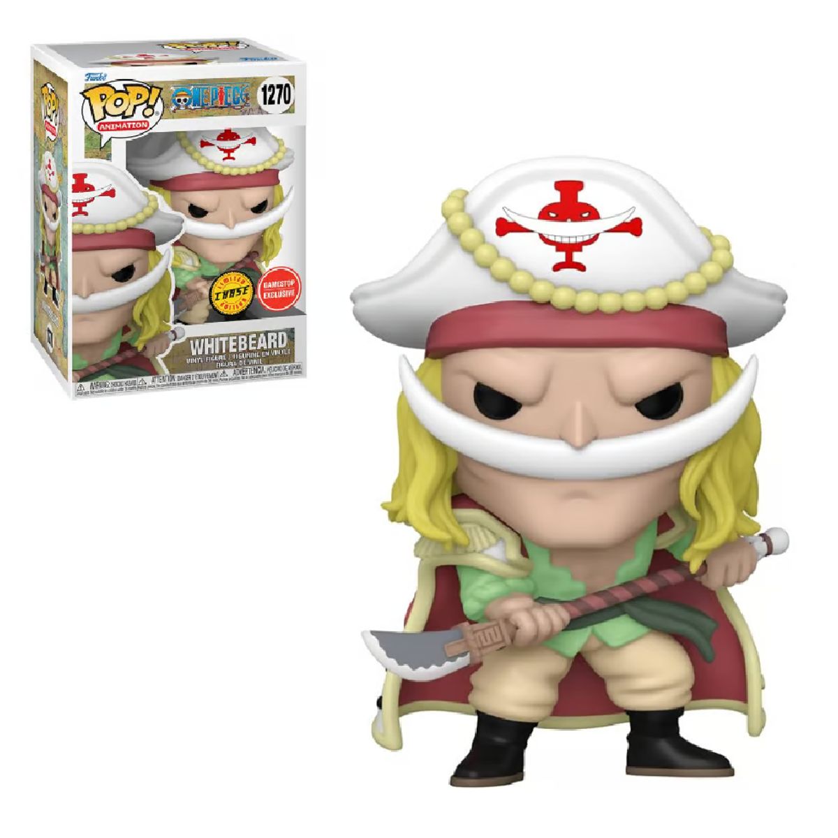 FUNKO - FUNKO POP BARBA BLANCA CHASE ONE PIECE 1270 EXC