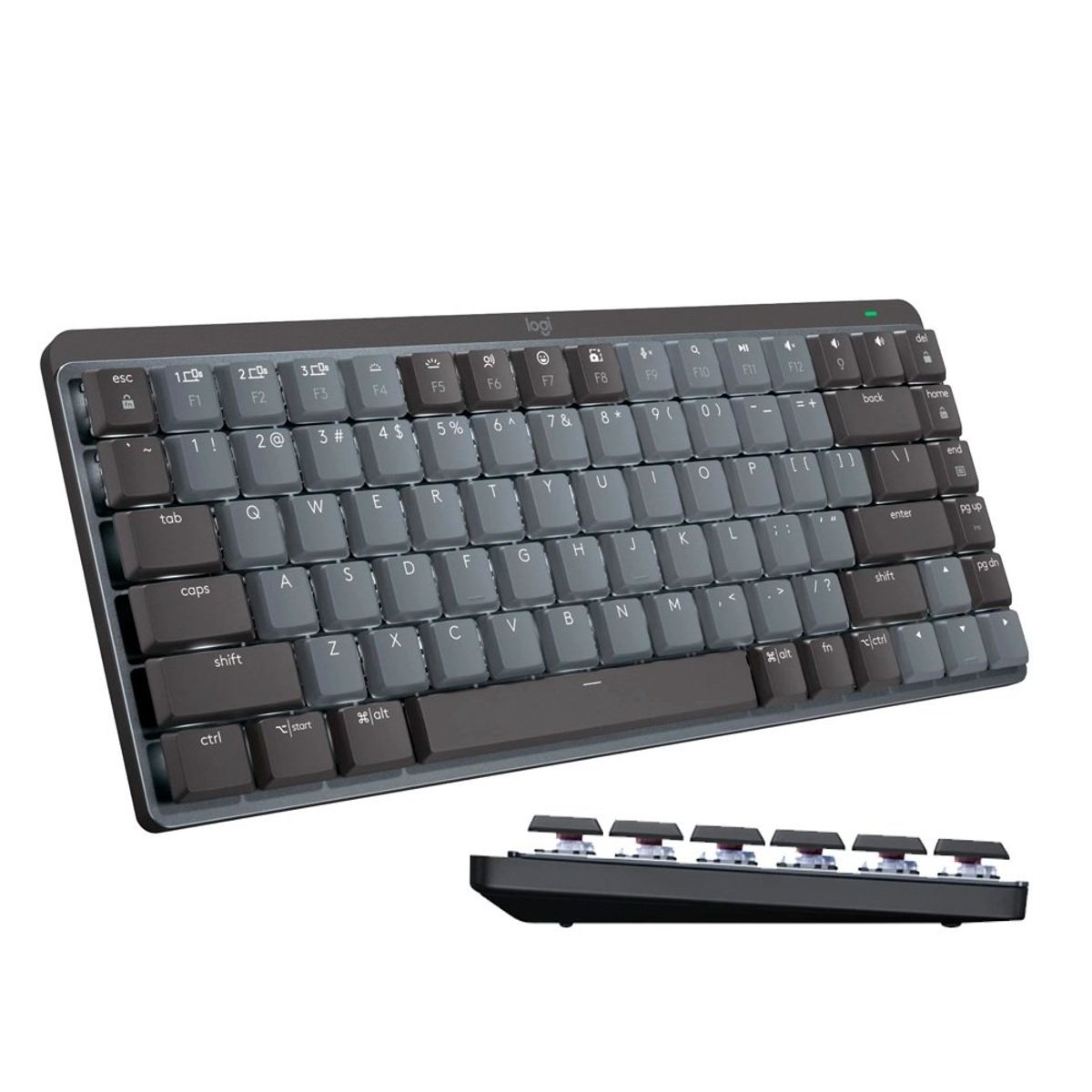 LOGITECH - Teclado Inalámbrico LOGITECH Mx Mechanical Mini Bluetooth Negro
