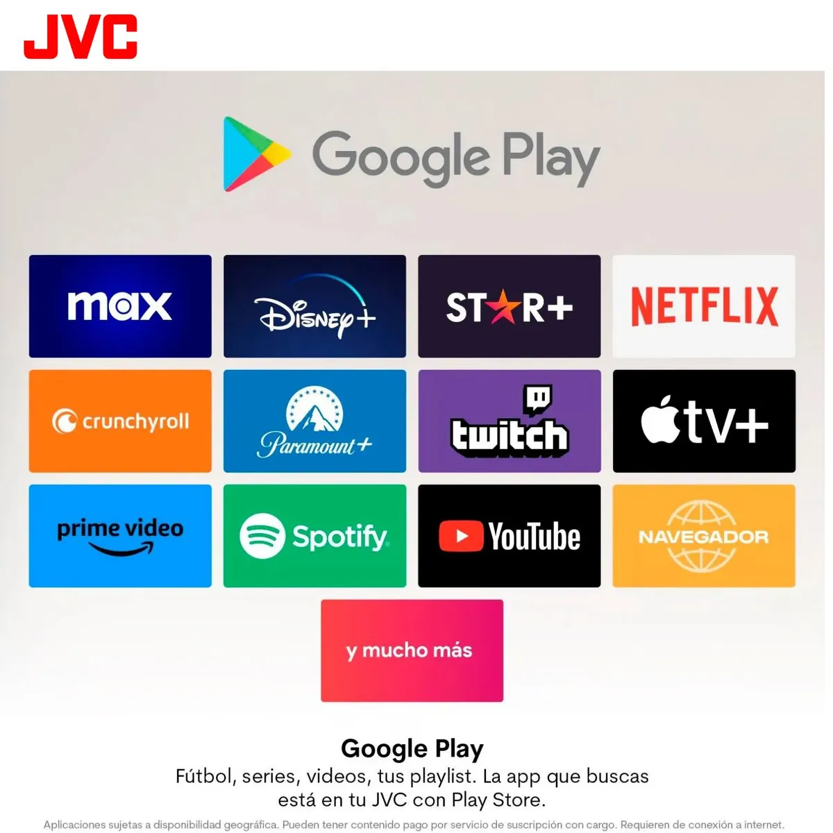 GENERICO - Televisor JVC 50 UHD 4K Google TV LT-50KB538