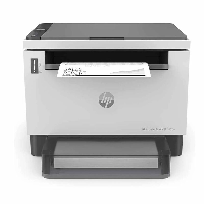 HP - Impresora HP LaserJet Tank MFP 1602w BN Multifuncional