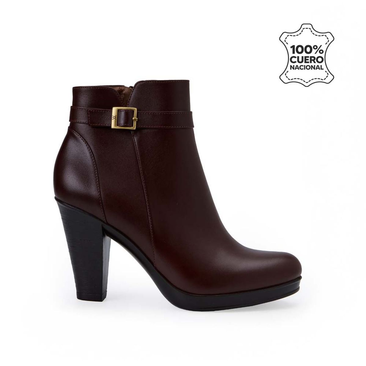 VIALE - Botín Jodhpur Casual DAYA-2511 Café Viale Cuero