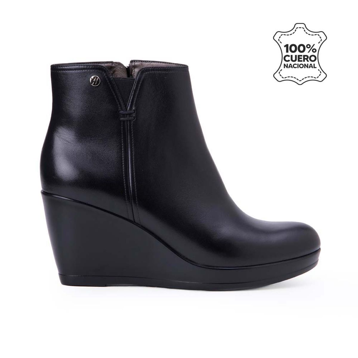 VIALE - Botín Jodhpur Casual DAYA-2514 Negro Viale Cuero