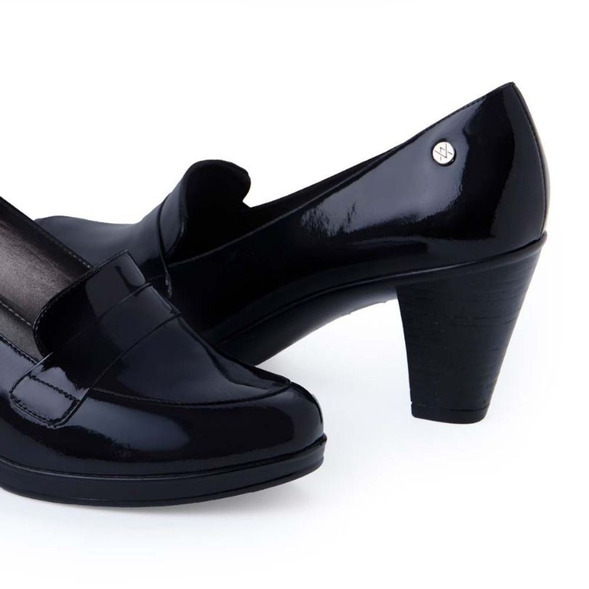 VIALE - Zapato Mocasín Vestir DAYA-2517 Negro Viale Cuero