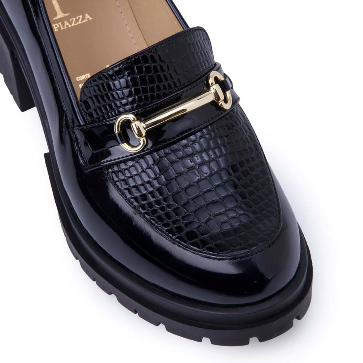 Piazza - Zapato Mocasín Casual DEXA-2572 Negro Piazza