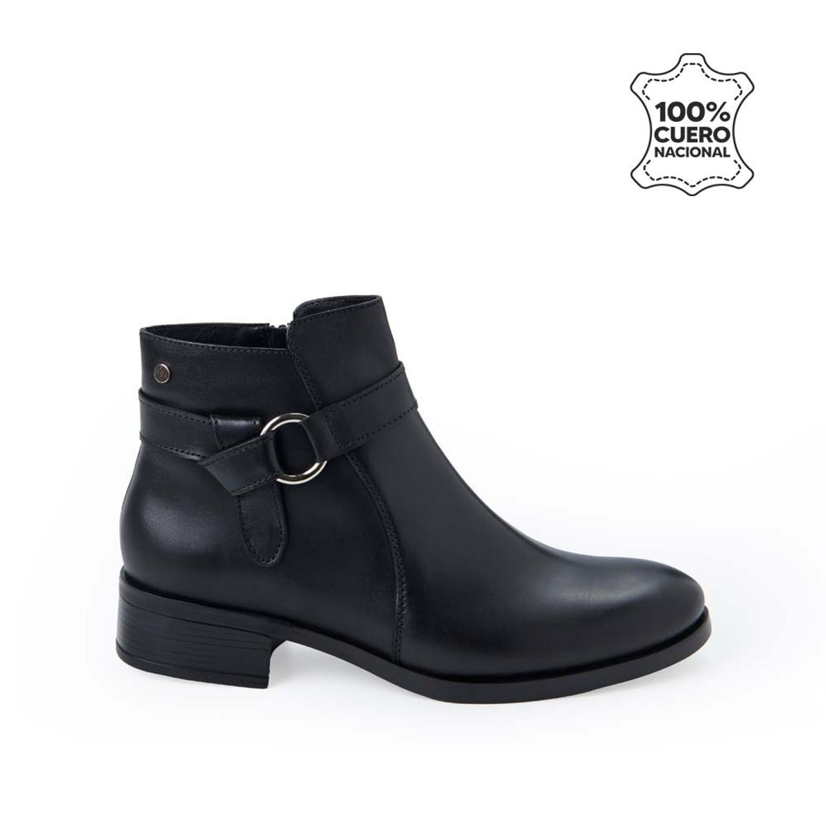 VIALE - Botín Jodhpur Casual FER-2537 Negro Viale Cuero