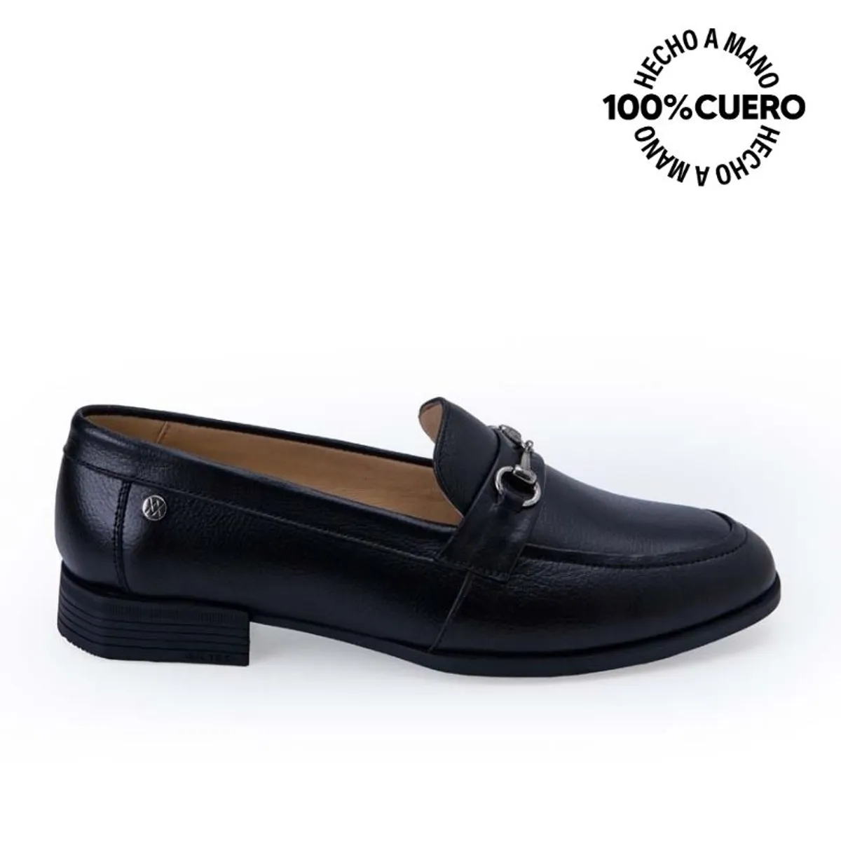 VIALE - Zapato Mocasín Casual LE-2515 Negro Viale Cuero