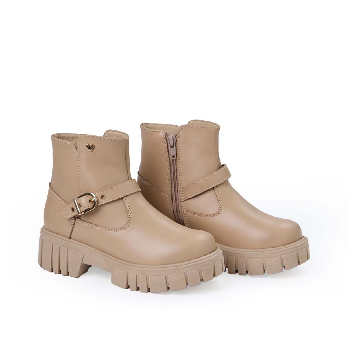 Piazza - Botín Casual LIA-2526 Beige Piazza Kids