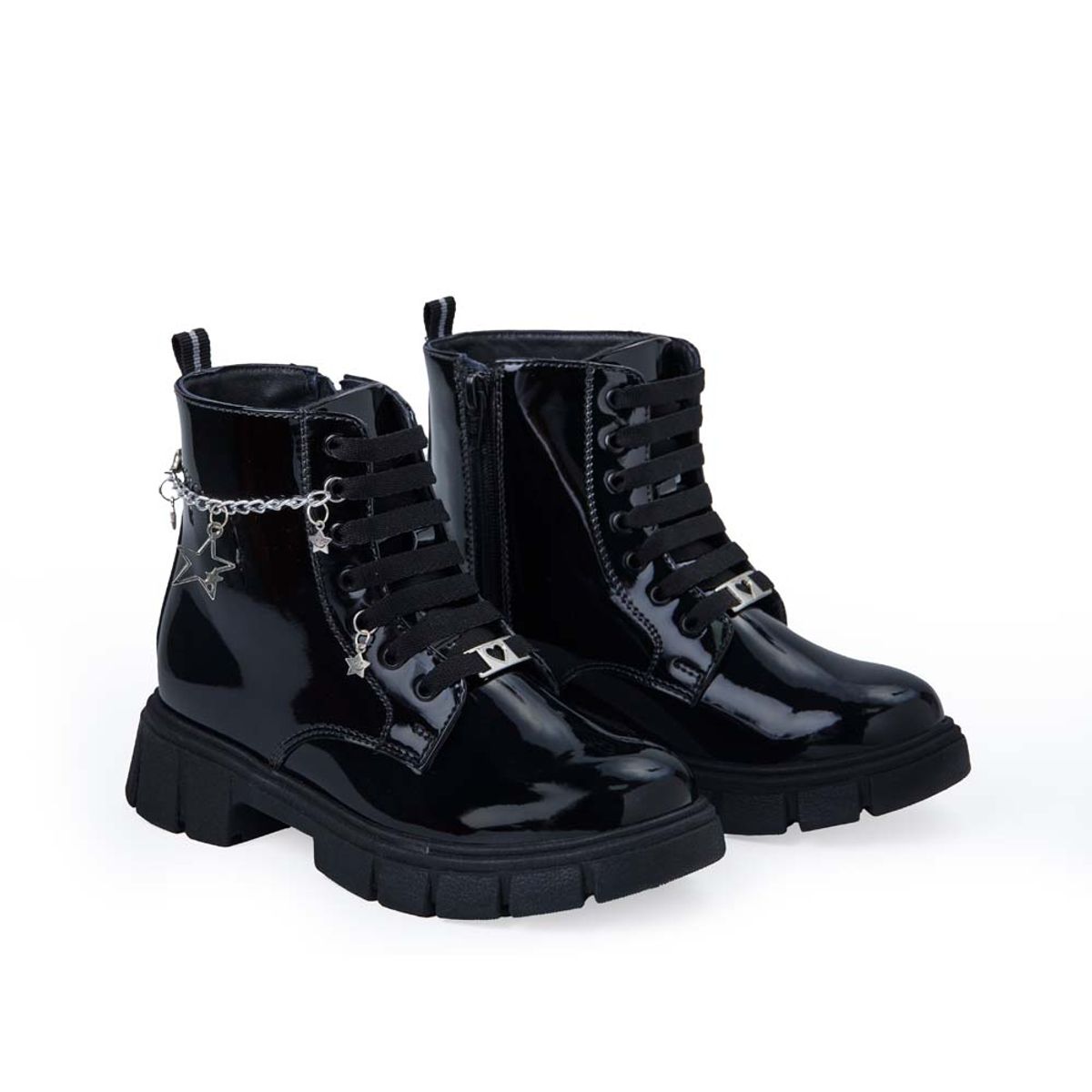 Piazza - Botín Derby Casual LIA-2535 Negro Piazza Kids